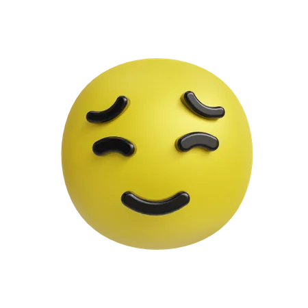 Emoji sonrojado  3D Icon