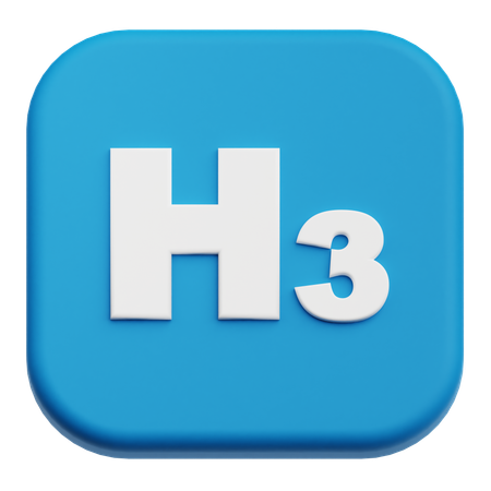 Titre 3  3D Icon