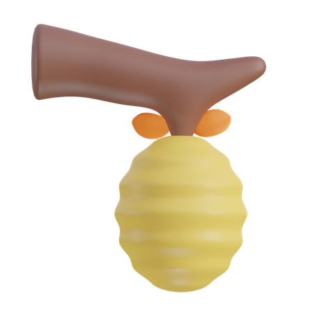 Ruche d'abeilles  3D Icon