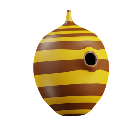 Ruche d'abeilles  3D Icon