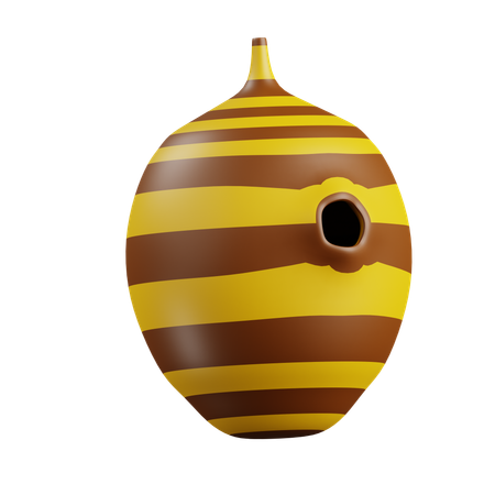 Ruche d'abeilles  3D Icon