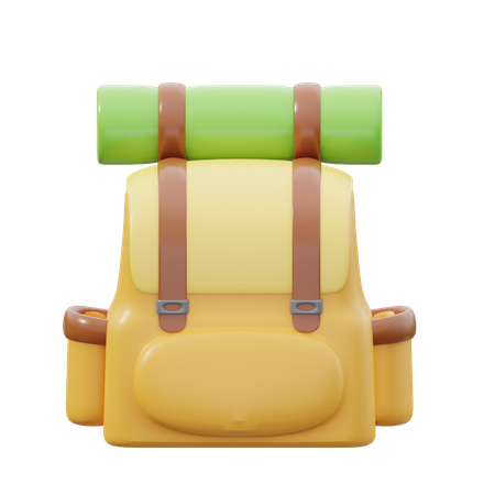 Rucksack  3D Icon