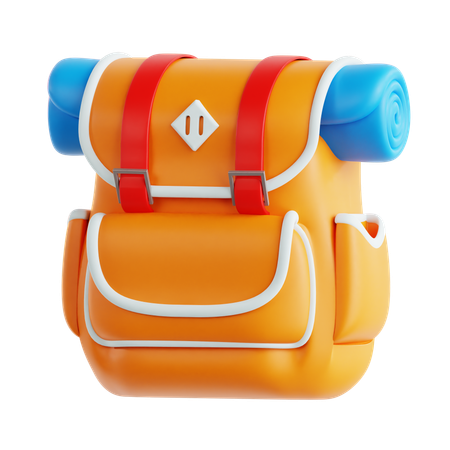 Rucksack  3D Icon