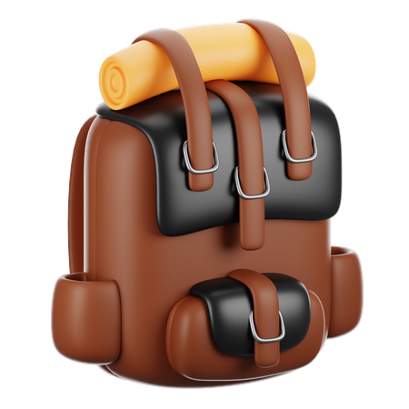 Rucksack  3D Icon