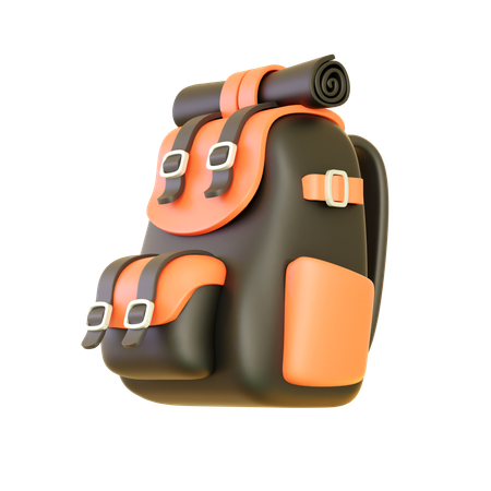 Rucksack  3D Icon