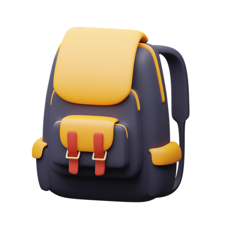 Rucksack  3D Icon