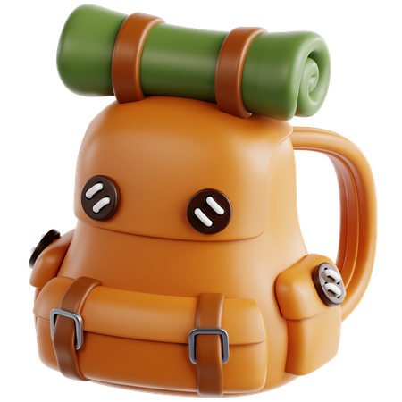 Rucksack  3D Icon