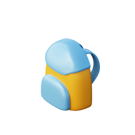 Rucksack  3D Icon