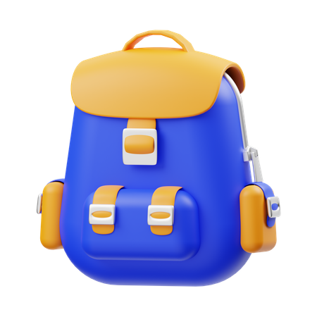 Rucksack  3D Icon
