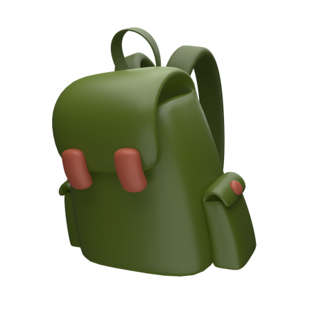 Rucksack  3D Icon