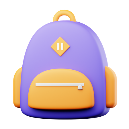 Rucksack  3D Icon