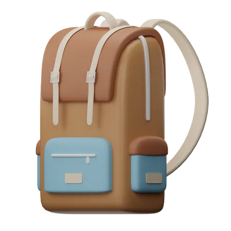 Rucksack  3D Icon