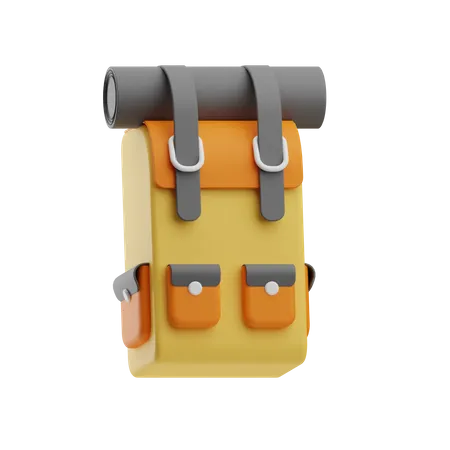 Rucksack  3D Icon