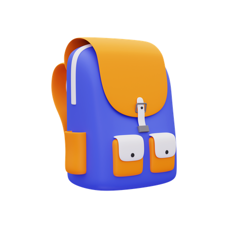 Rucksack  3D Icon