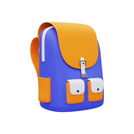 Rucksack  3D Icon