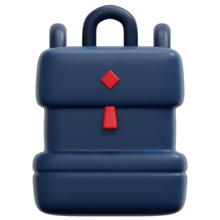 Rucksack  3D Icon