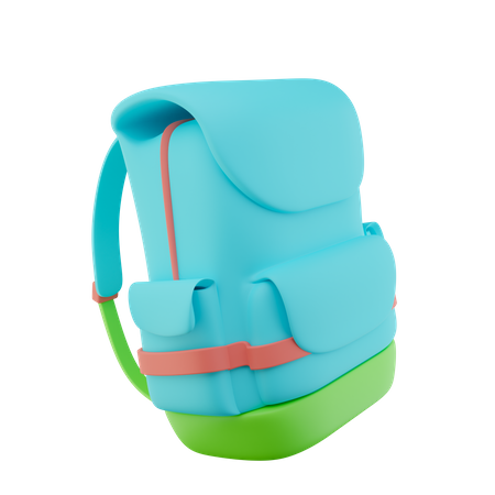 Rucksack  3D Icon