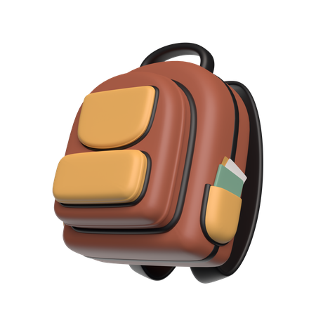 Rucksack  3D Icon