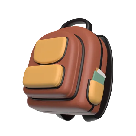 Rucksack  3D Icon