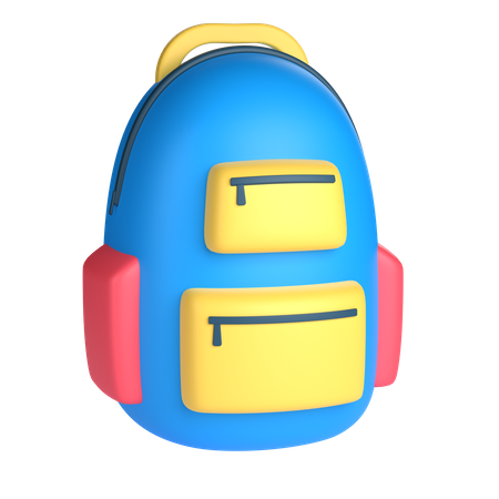 Rucksack  3D Icon