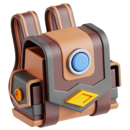 Rucksack  3D Icon