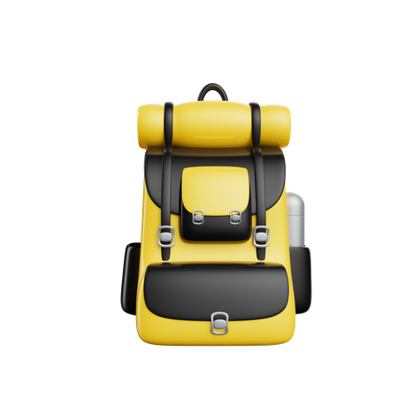 Rucksack  3D Icon