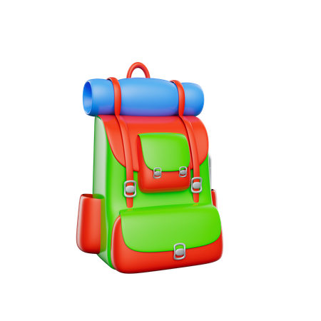 Rucksack  3D Icon