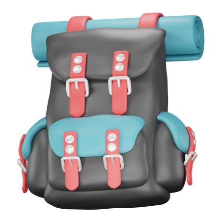 Rucksack  3D Icon