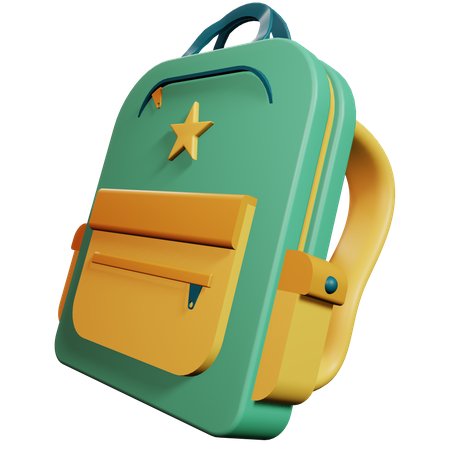 Rucksack  3D Icon