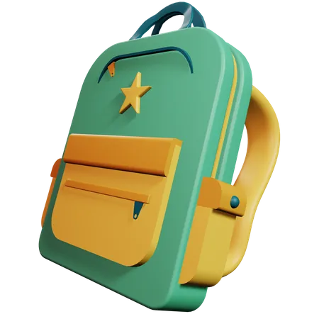 Rucksack  3D Icon