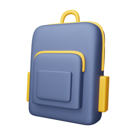 Rucksack  3D Icon