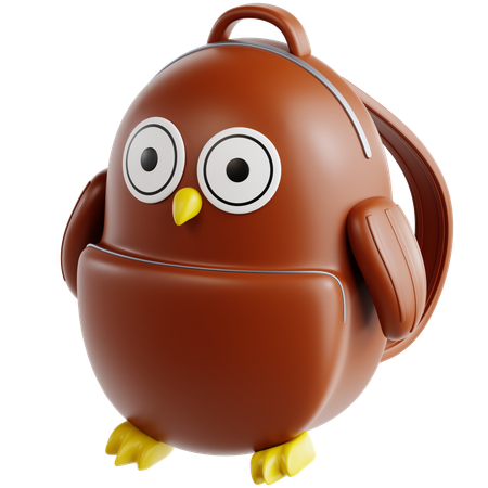 Rucksack in Tierform  3D Icon