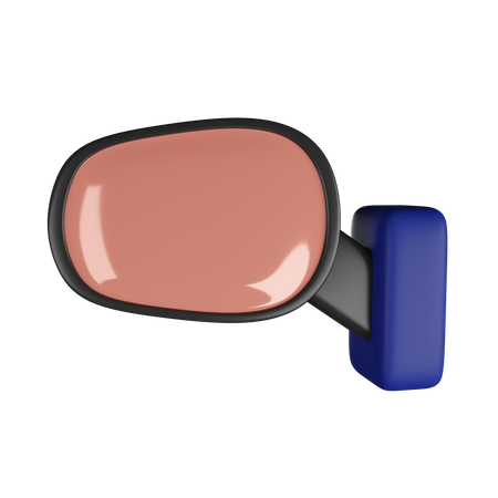 Rückspiegel  3D Icon