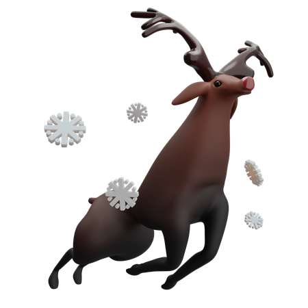 Rudolph  3D Icon