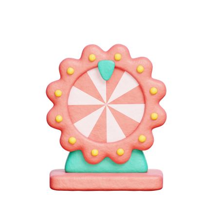 Rueda de la fortuna  3D Icon