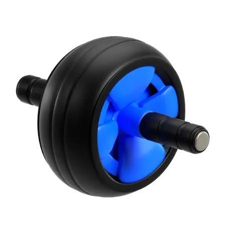 Rodillo de rueda  3D Icon