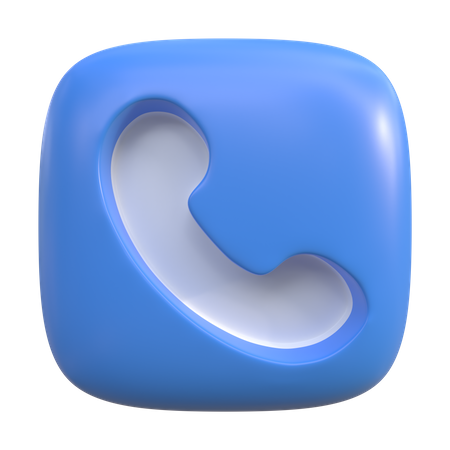 Anrufknopf  3D Icon