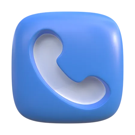 Anrufknopf  3D Icon