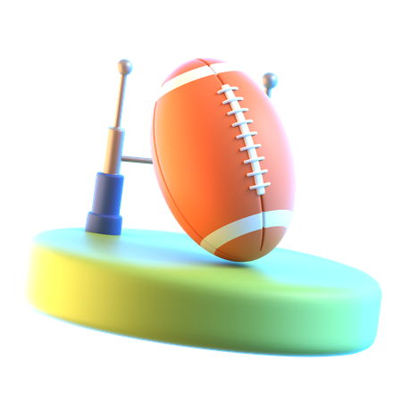 Rugby  3D Icon