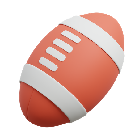 Le rugby  3D Icon