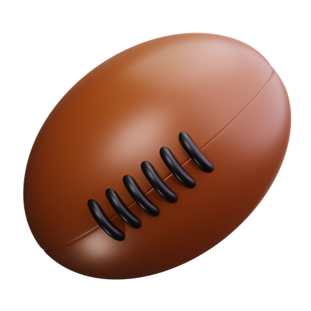 Rugby  3D Icon