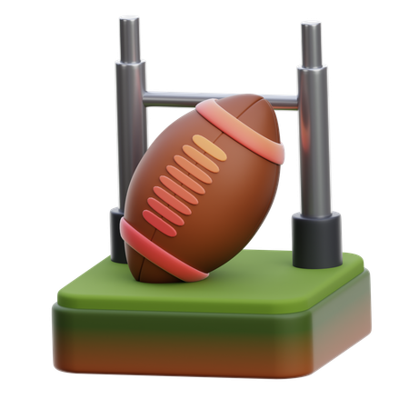 Rugby  3D Icon