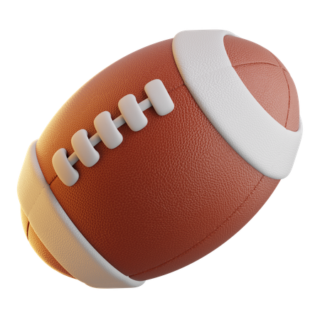Rugby Ball  3D Icon