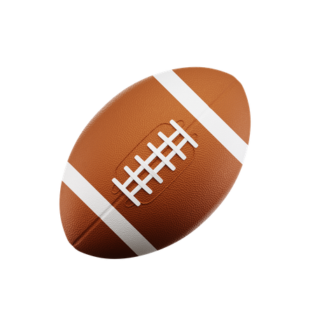 Rugby Ball  3D Icon