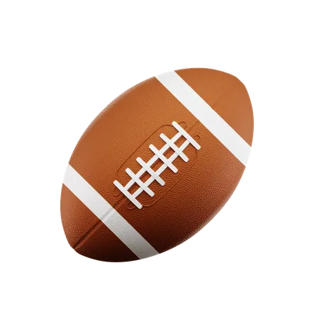 Rugby Ball  3D Icon