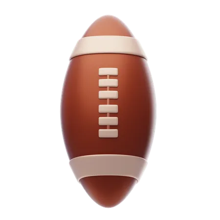 Rugby Ball  3D Icon