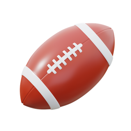 Rugby Ball  3D Icon