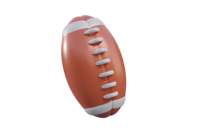 Rugby Ball  3D Icon