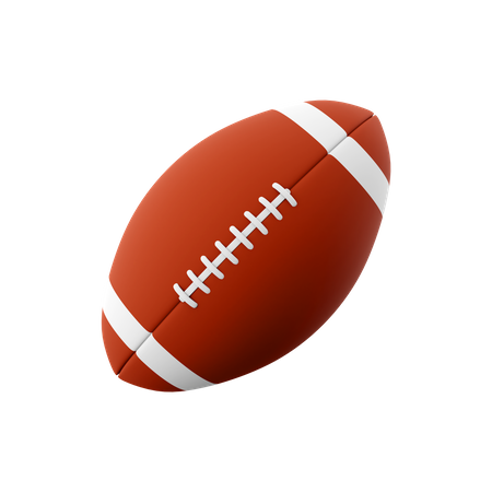 Rugby Ball  3D Icon