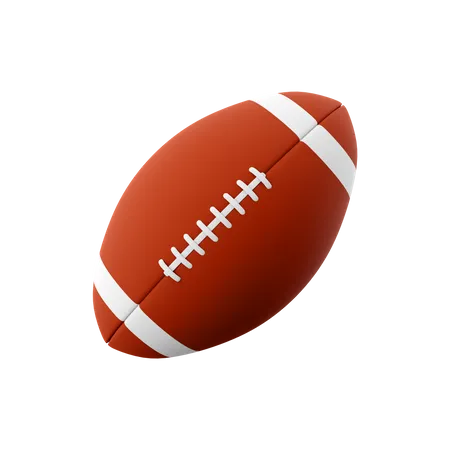 Rugby Ball  3D Icon